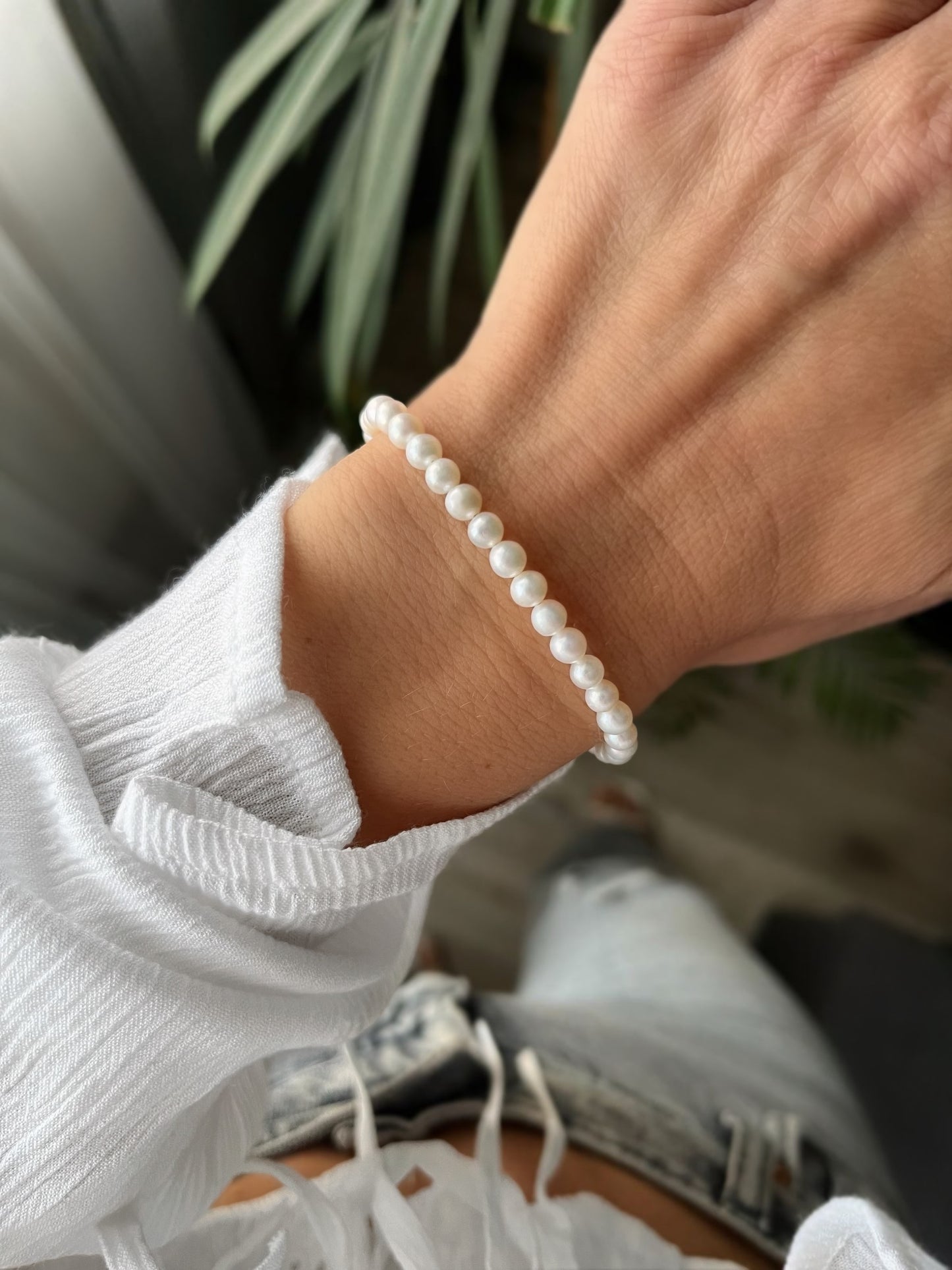 Perlový náramok