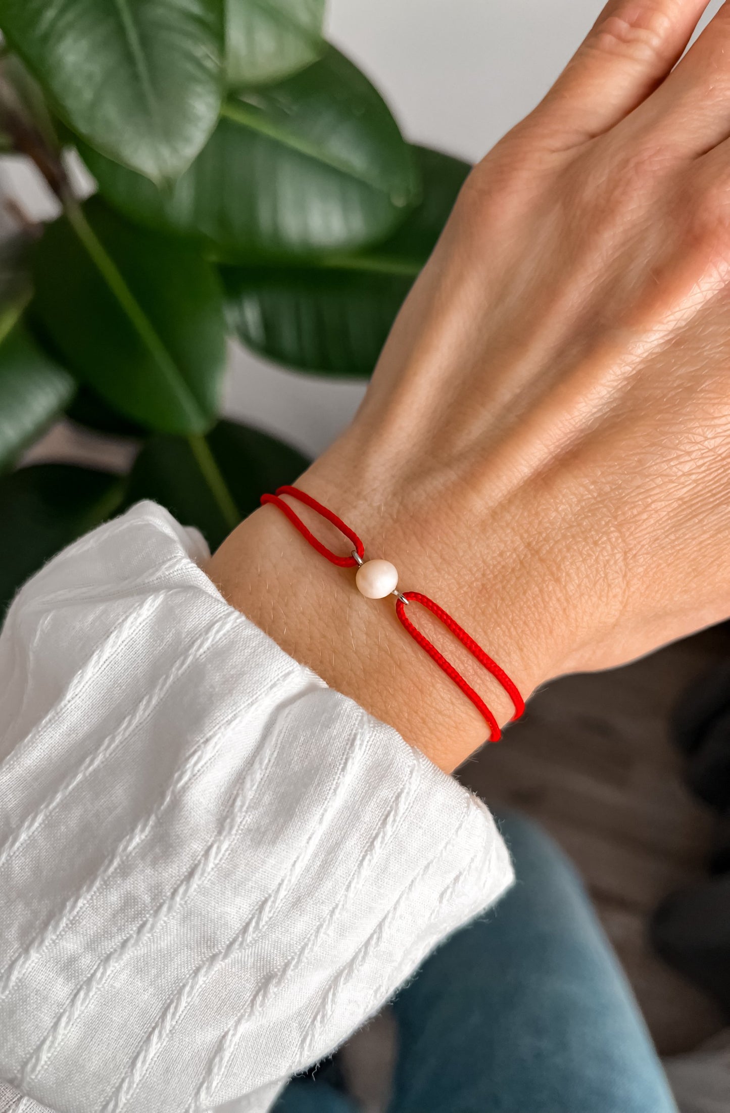 Náramok s riečnou perlou